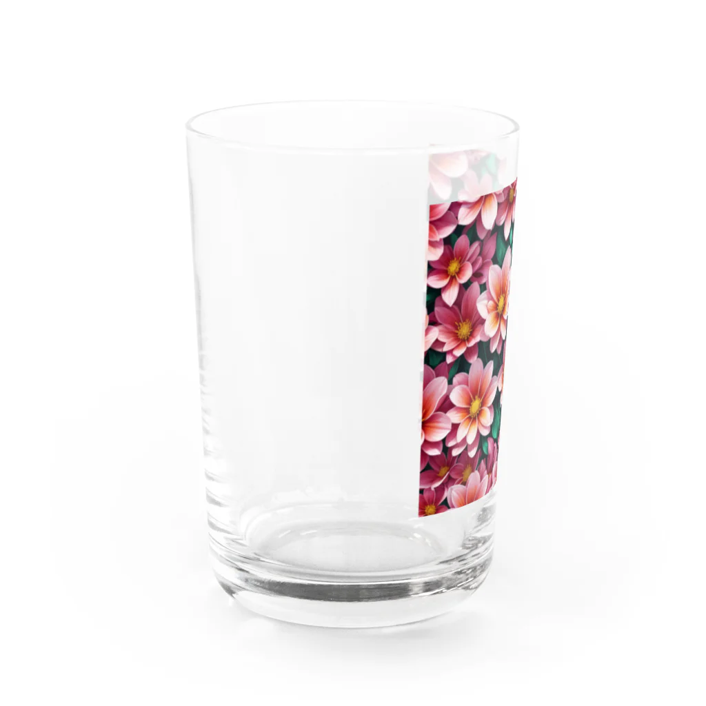 OTIRUBUTUBUTUの赤い花 Water Glass :left