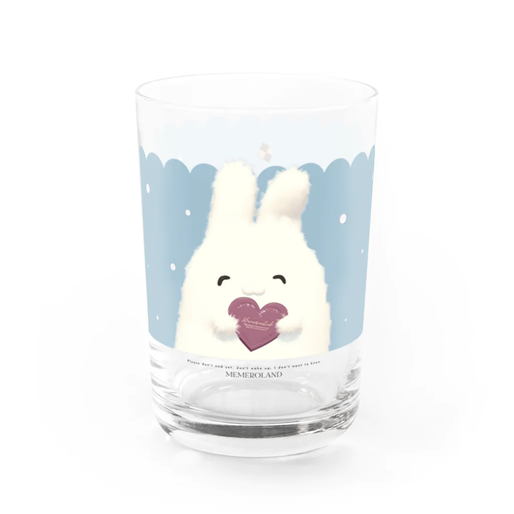 MEMEROLANDのR.I.Pふわもちの友人『愛-sax-』 Water Glass :left