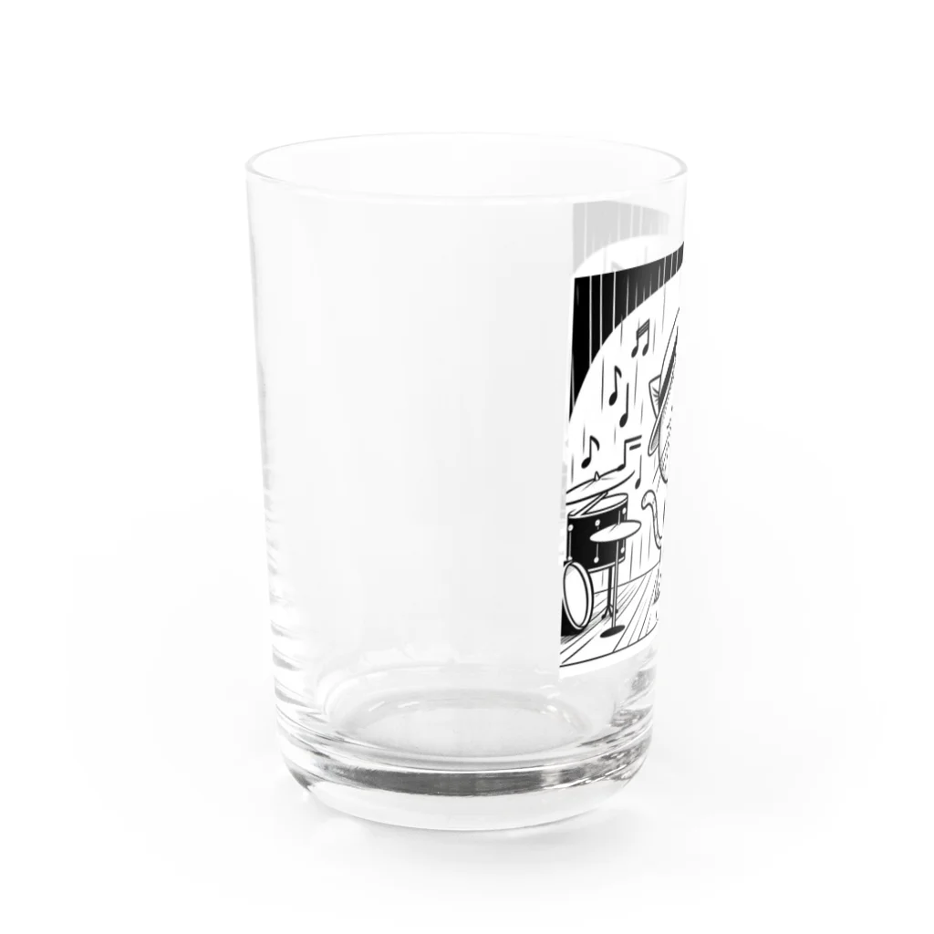 age3mのジャズボーカルキャット Water Glass :left