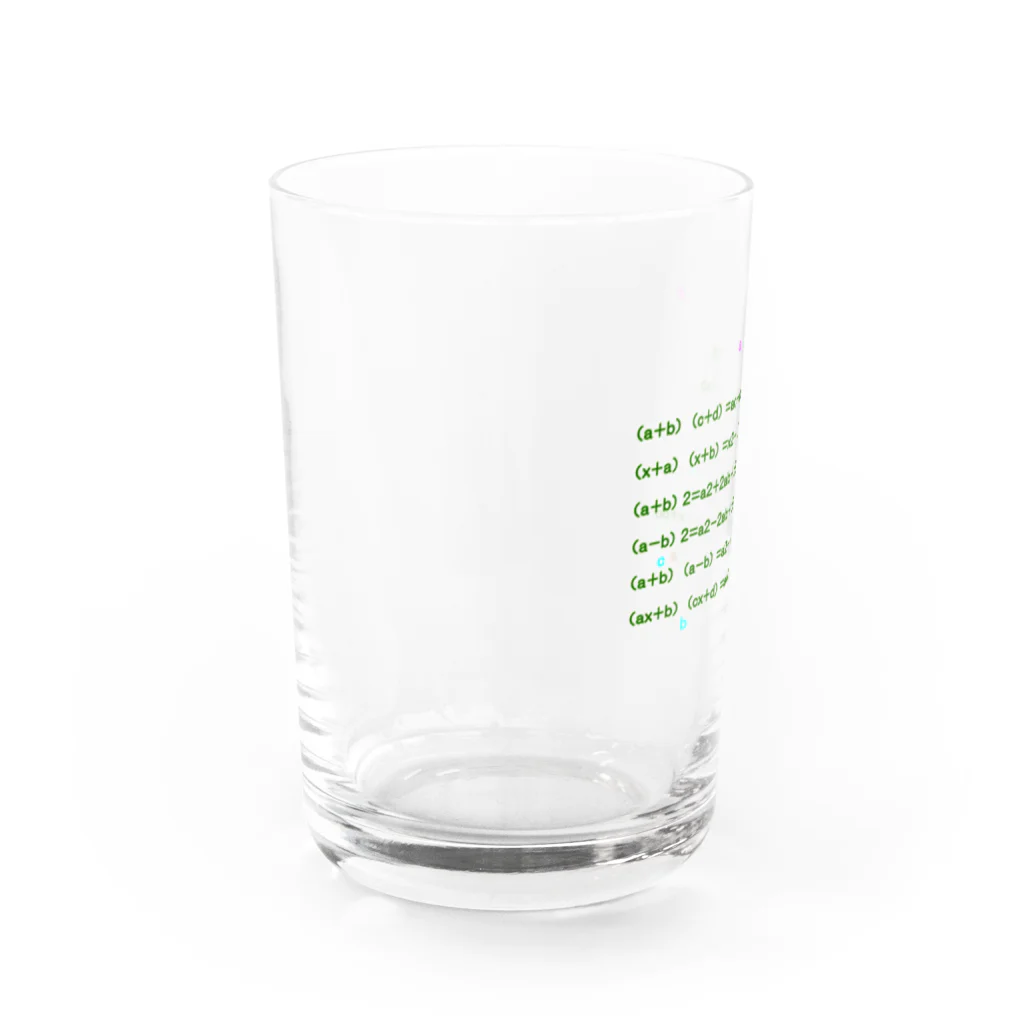 noiSutoaの効率的な因数分解に必須の公式 Water Glass :left