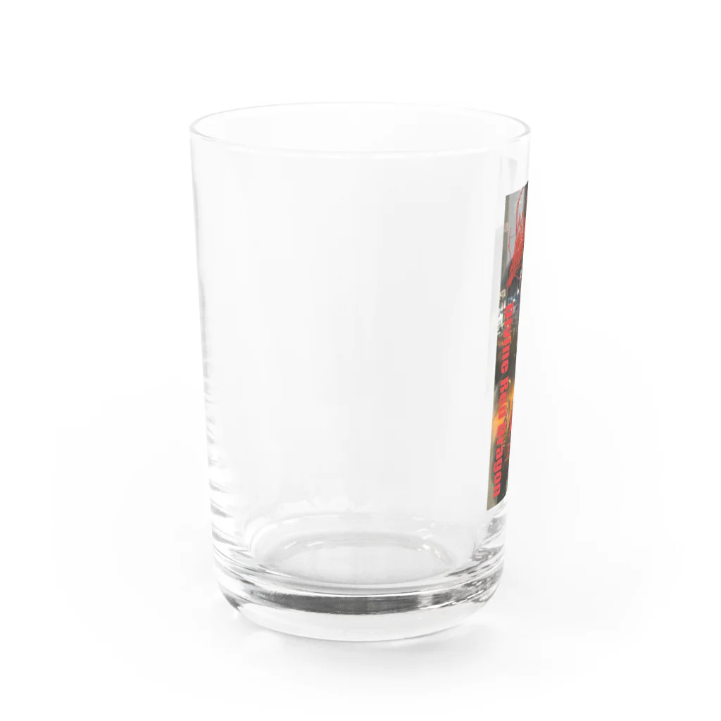 fling_shimizuの自由工房のDivine Red Dragon Seki Ryu　赤龍 Water Glass :left