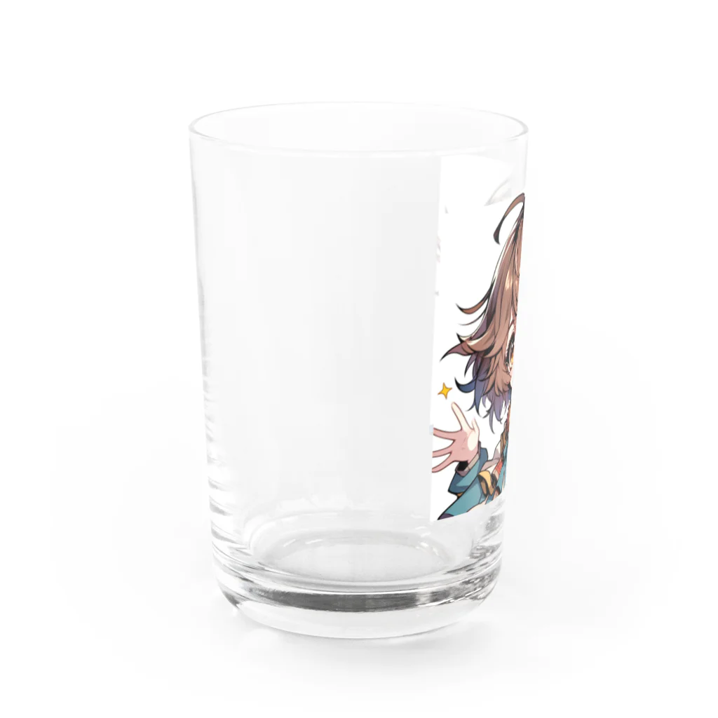 リリアのファンタジーのセーラー服のリリア Water Glass :left