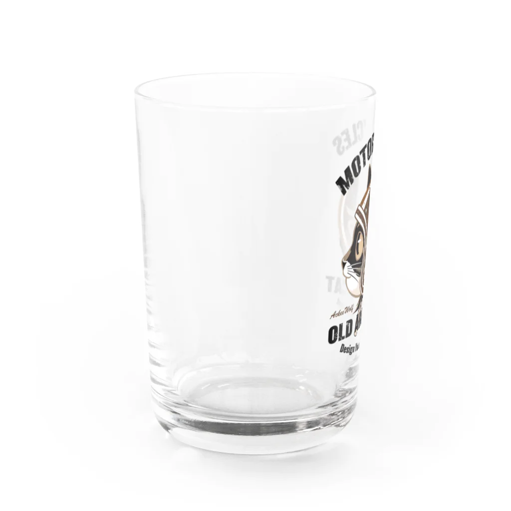 AckeeWolf Art ShopのOLD AMERICAT Water Glass :left