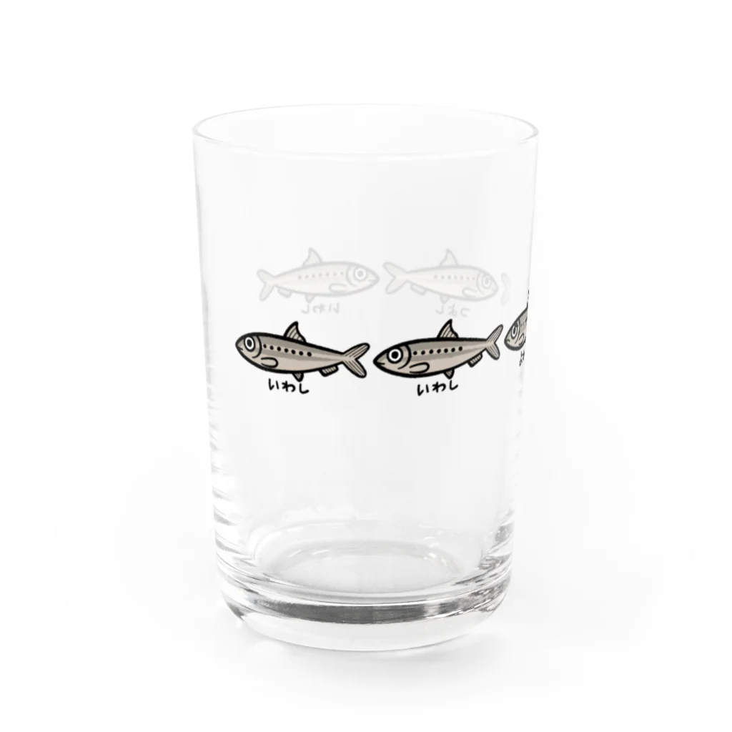 猫屋/shopnekonoko/ねこやのいわし Water Glass :left