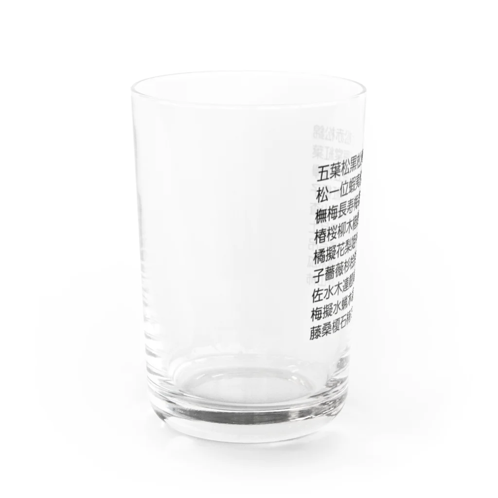 悲喜交々の盆栽樹種 Water Glass :left