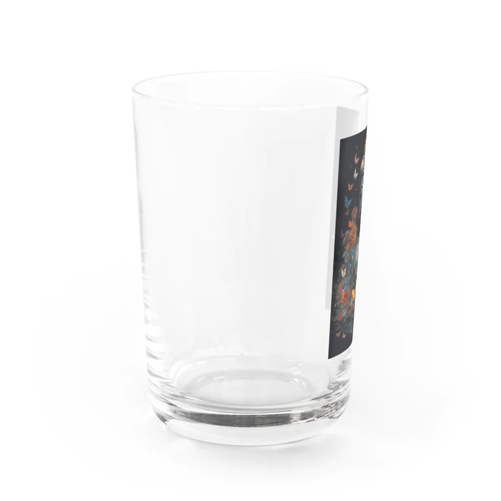 癒し屋（iyashiya）のAnd buddha Water Glass :left