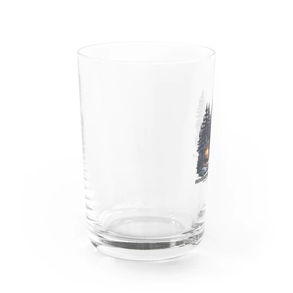 Nodoka Silence Library - WEB SHOPのSnow Cottage Water Glass :left