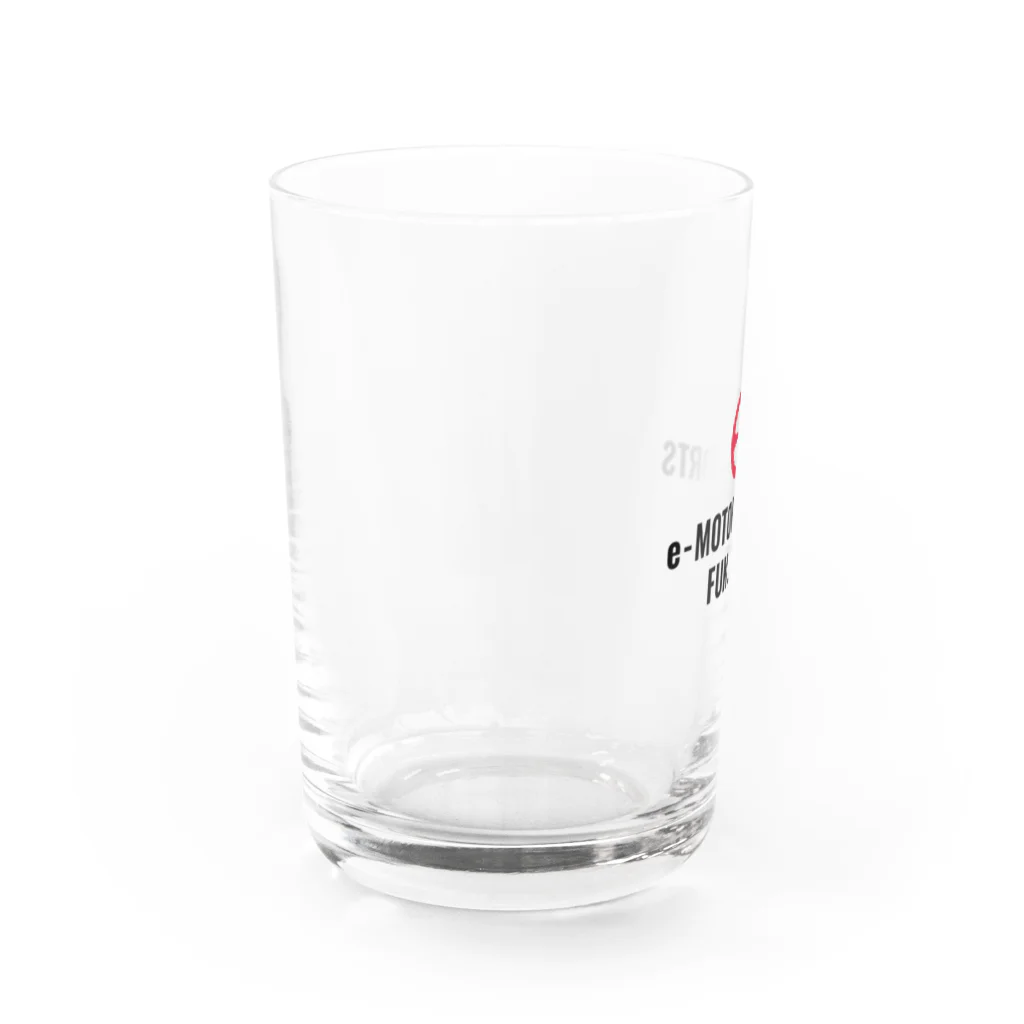 eモータースポーツ福岡のeM福岡　グラス Water Glass :left