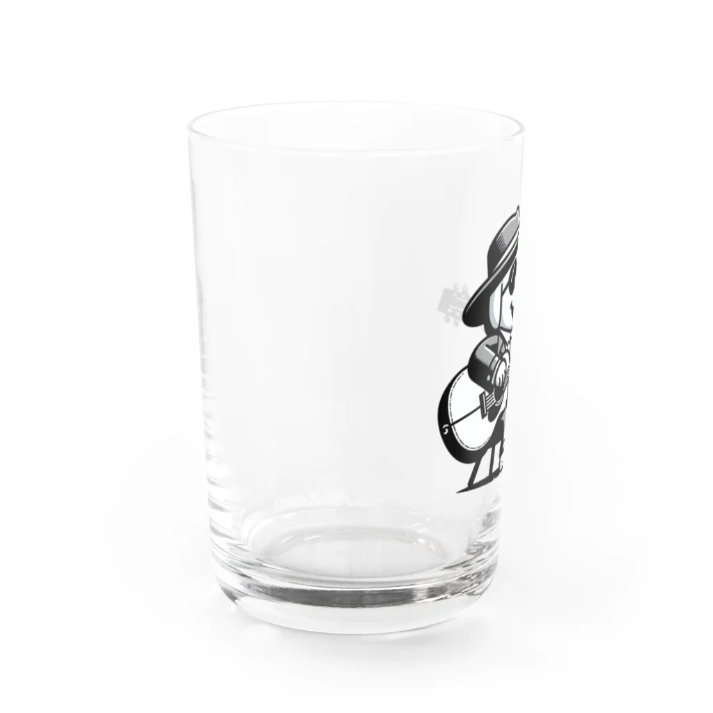 age3mのブルースドッグ Water Glass :left