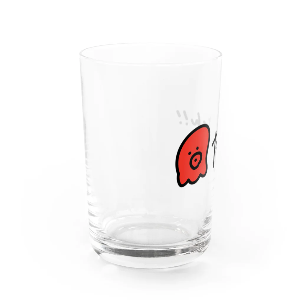 覚醒ちゃんshopのたこさーん！！ Water Glass :left