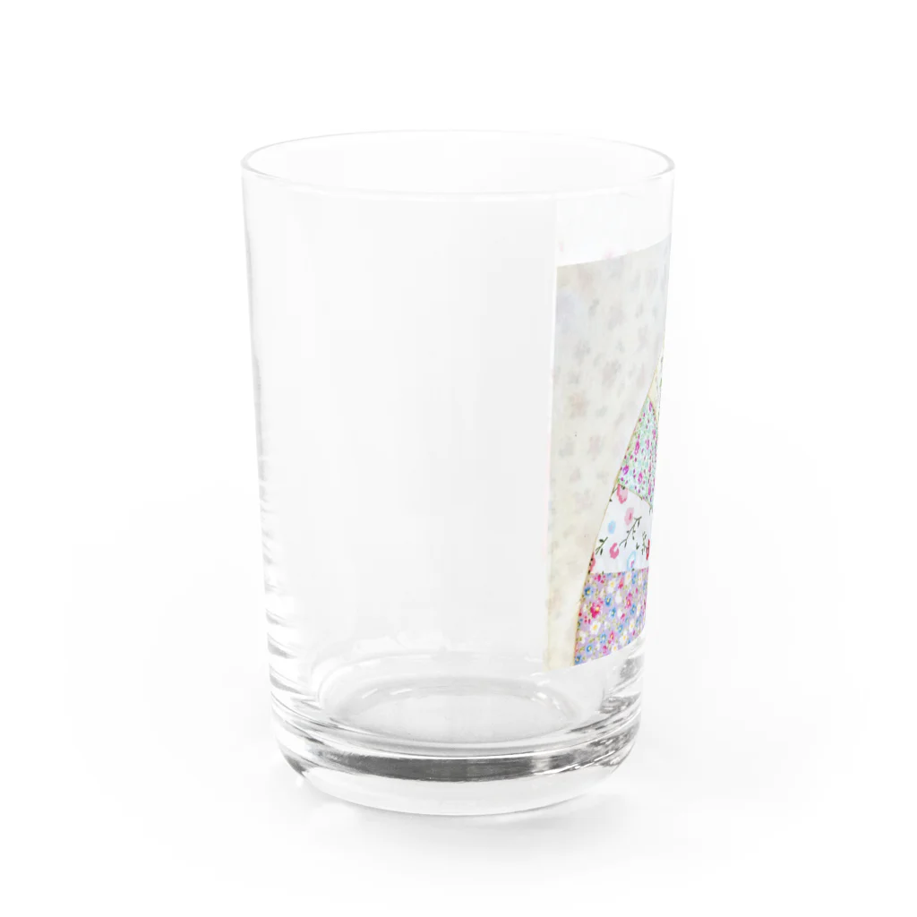 クロネコミミの手仕事便のグランドマザーズ　ファン Water Glass :left