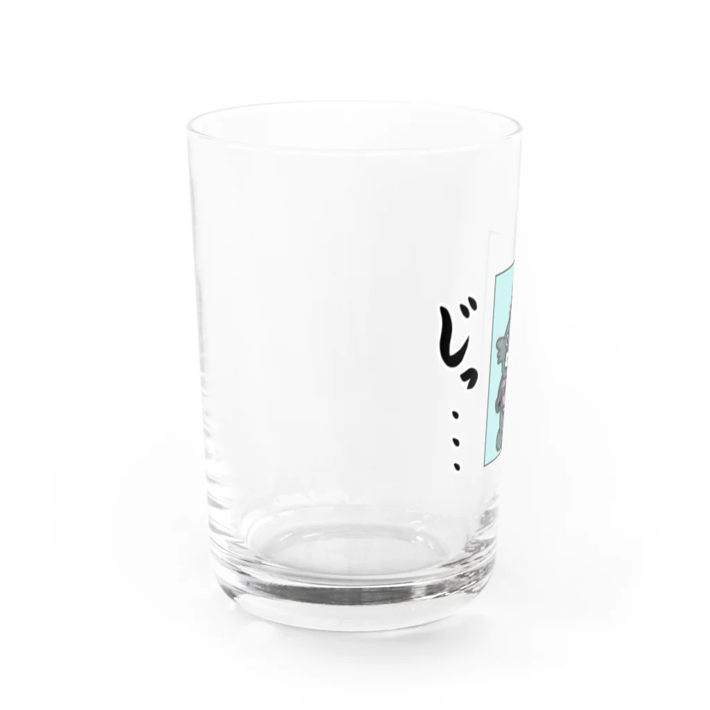 モコモコショップのベビジジたん Water Glass :left