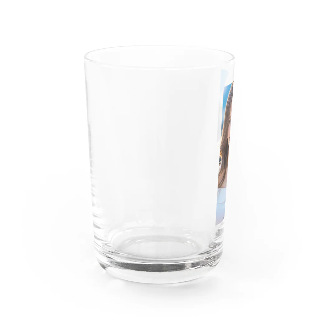 ももちゃん🍑のももちゃん🍑グッズ✨ Water Glass :left