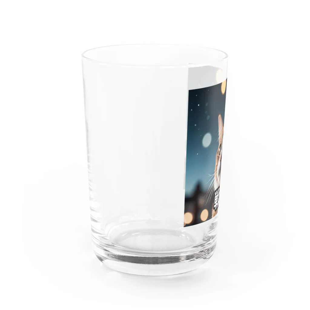 rurifuのゲーミング猫 Water Glass :left