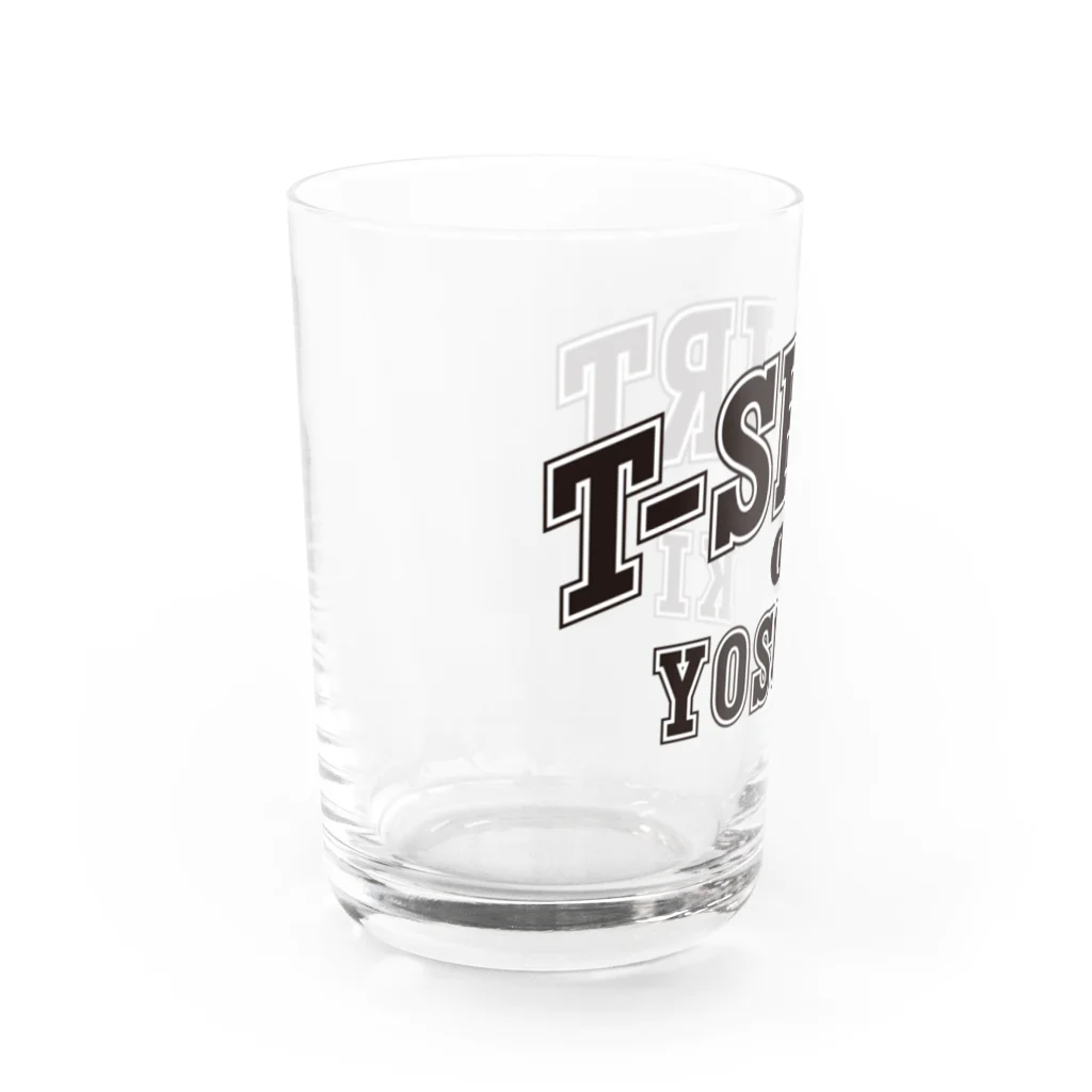 グラフィンのよそいきのTシャツ Water Glass :left