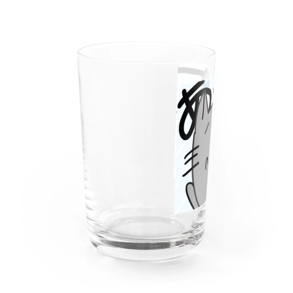 銀羽アニタ🩶🐈‍⬛@個人勢VTuberの銀羽アニタ(マスコット) Water Glass :left