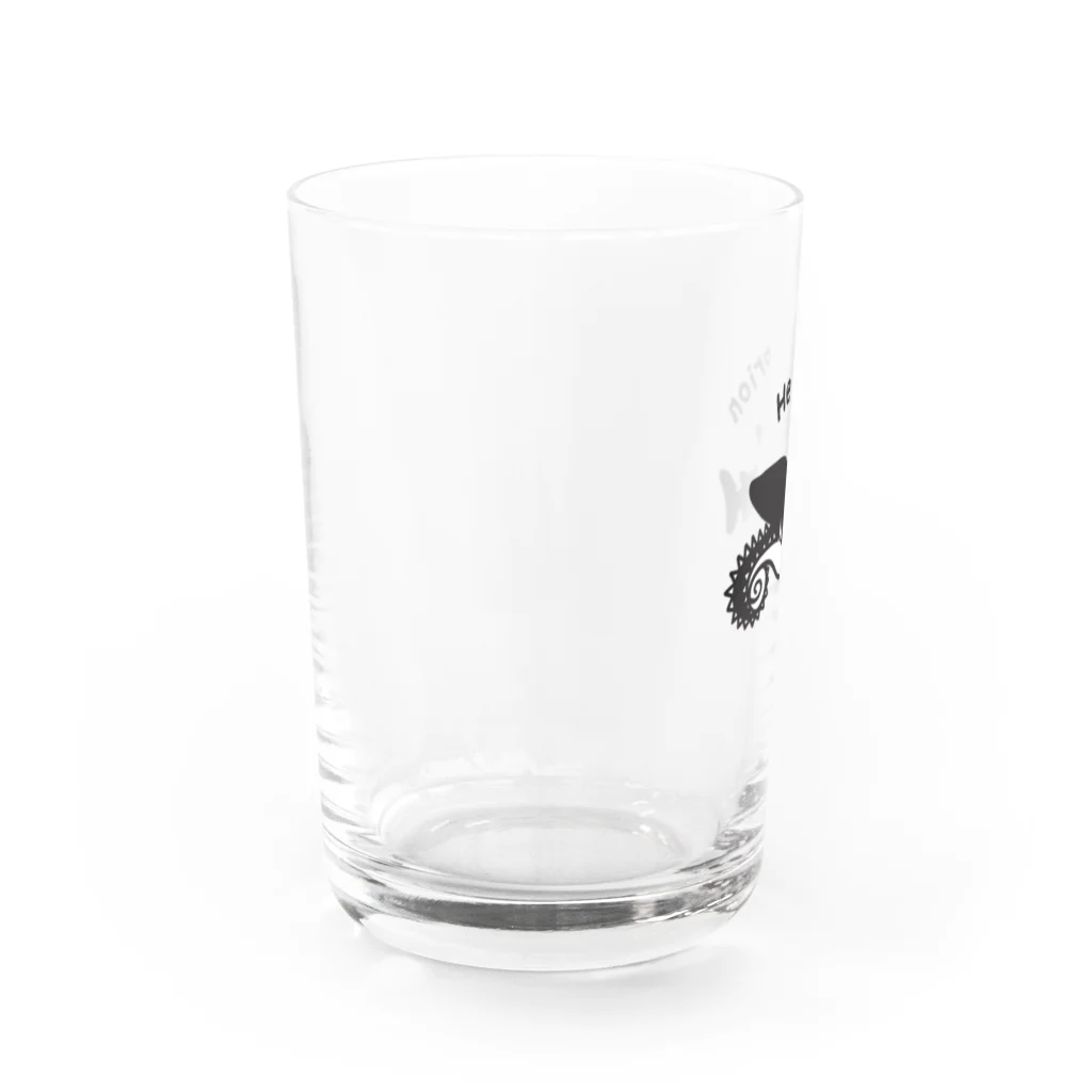 コッコのヘリコプリオン Water Glass :left