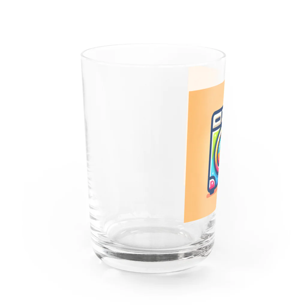 GOKYO-yaのカラフルセンタクキ Water Glass :left