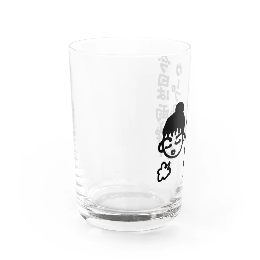 noiSutoaの広島弁フレンドリーなカープ女子 Water Glass :left