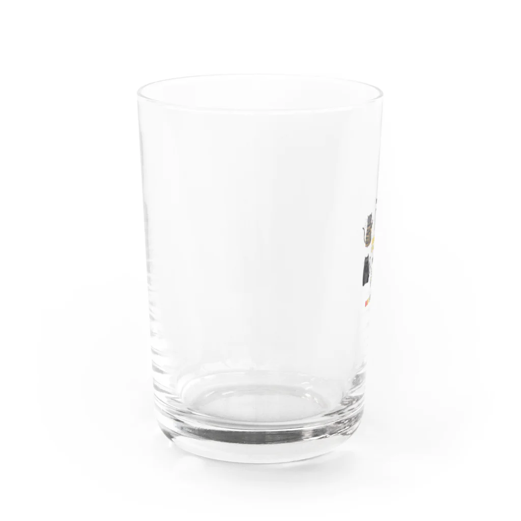 harenochinico...のNO CAT NO LIFE Water Glass :left