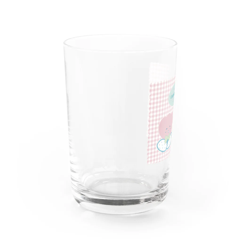 kajiinorikoのにっこりチューリップ Water Glass :left