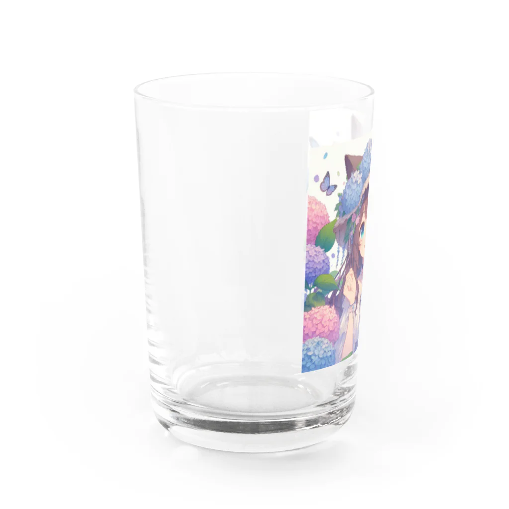 yos-1292583のねこニコばん Water Glass :left