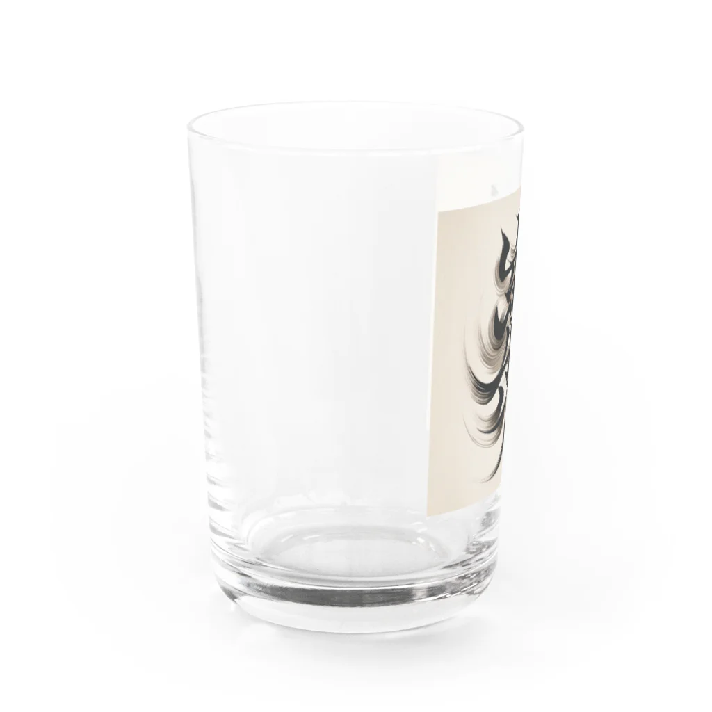 hal_HALのナゾ漢字　その1 Water Glass :left