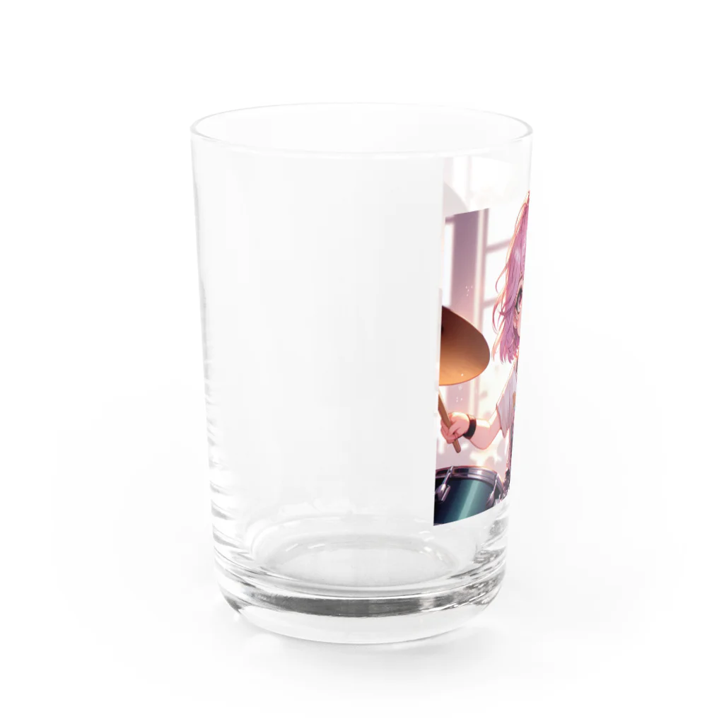 suzumetaruのロックンロール Water Glass :left