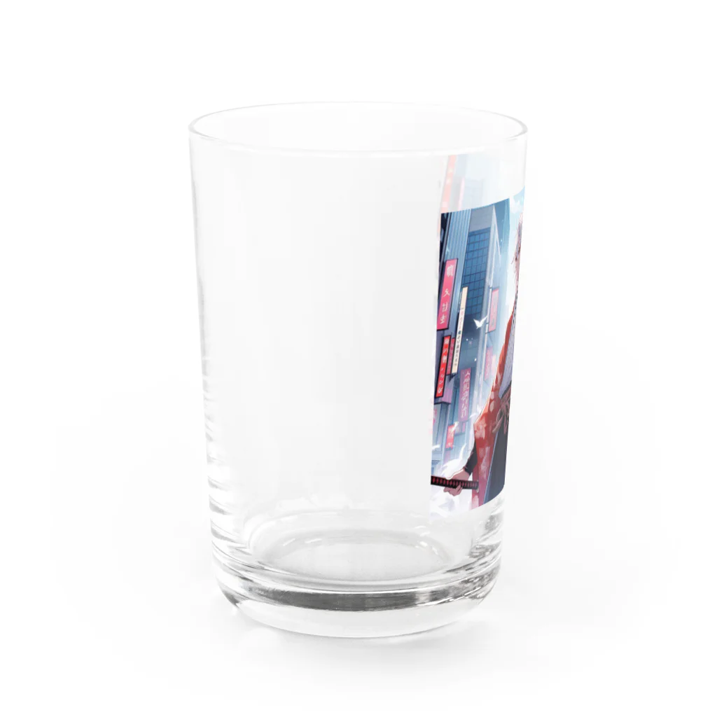 ketapapaのTOKYO SAMURAI Ⅳ Water Glass :left