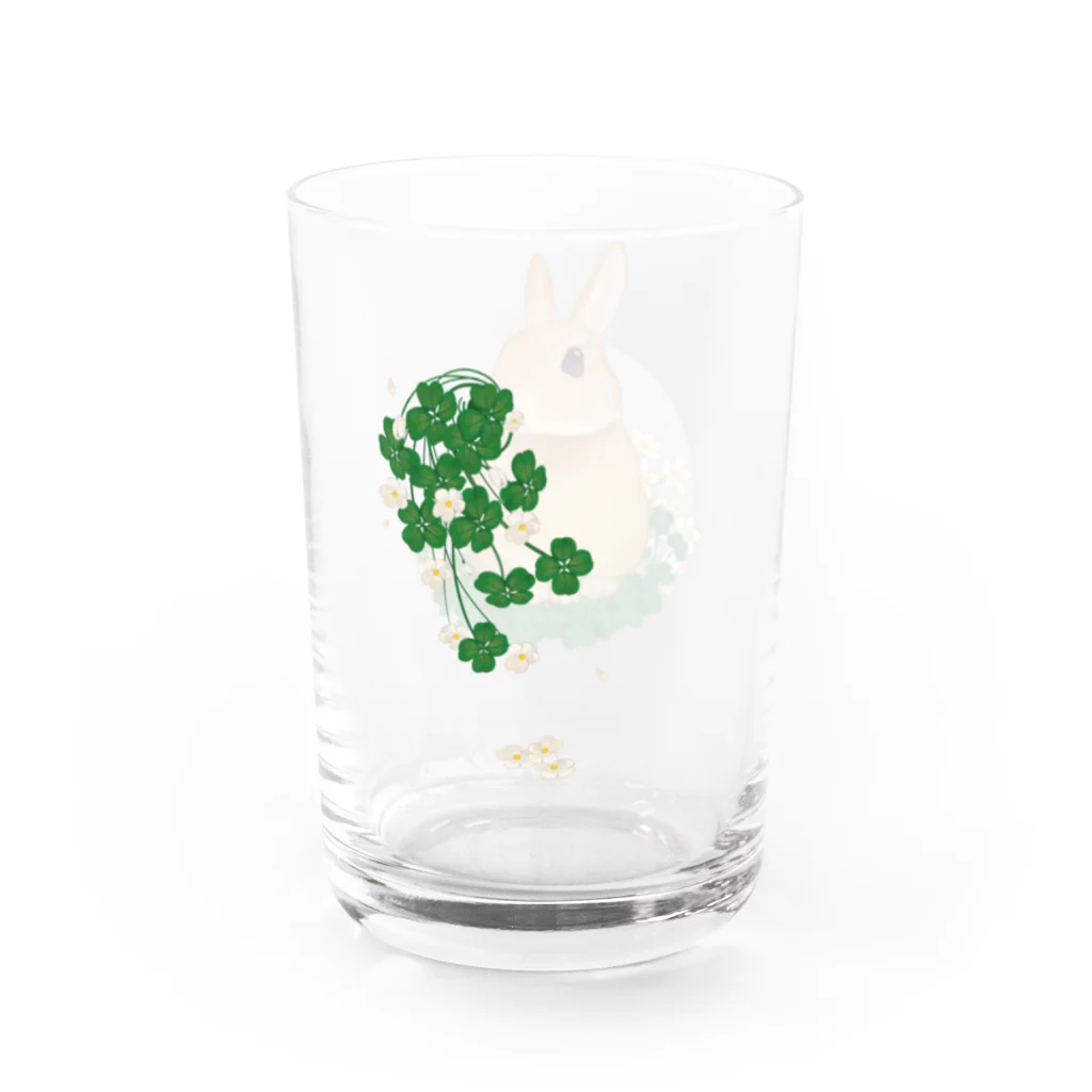 MIdesignの森のうさぎ Water Glass :left