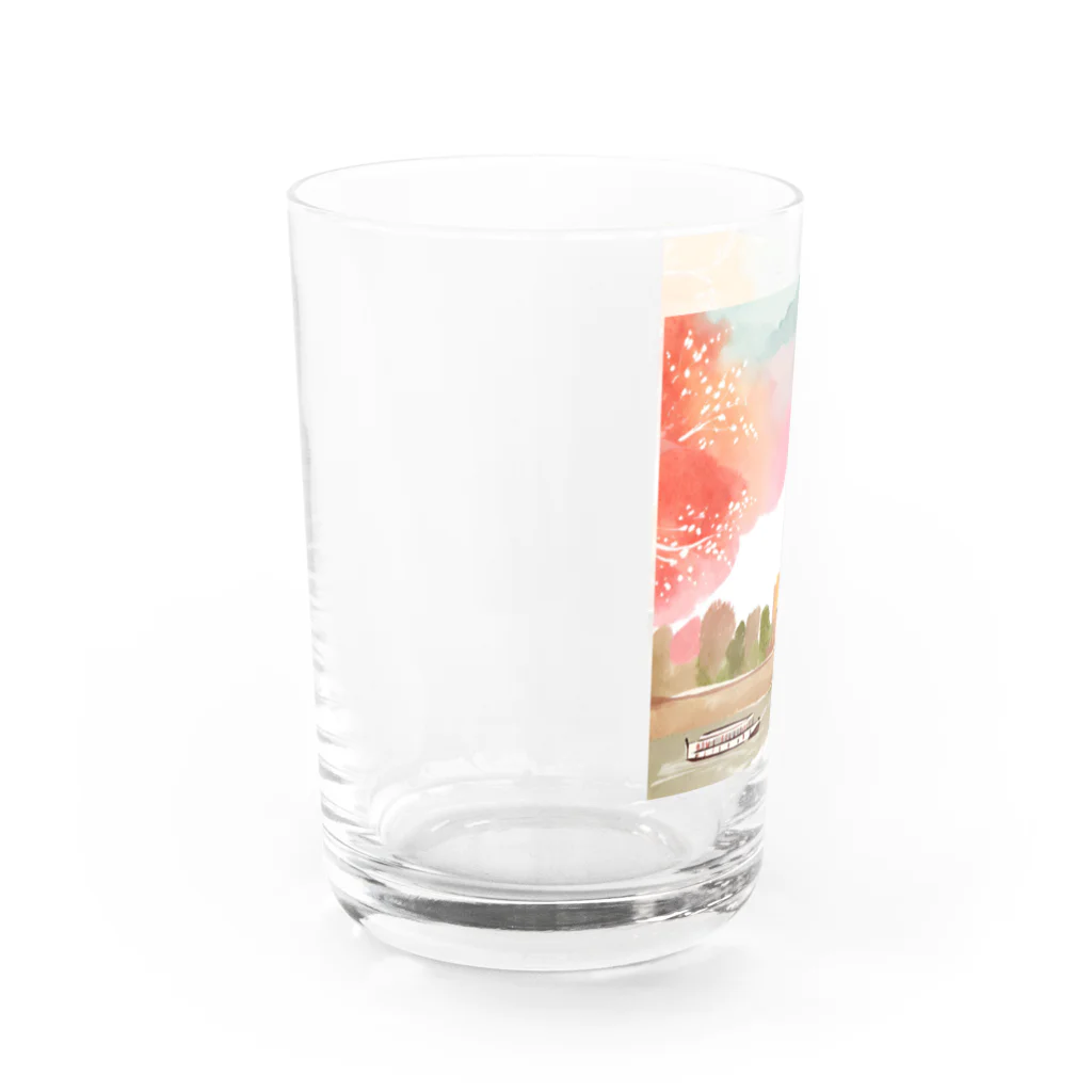 tyu-ripuのparis spring Water Glass :left