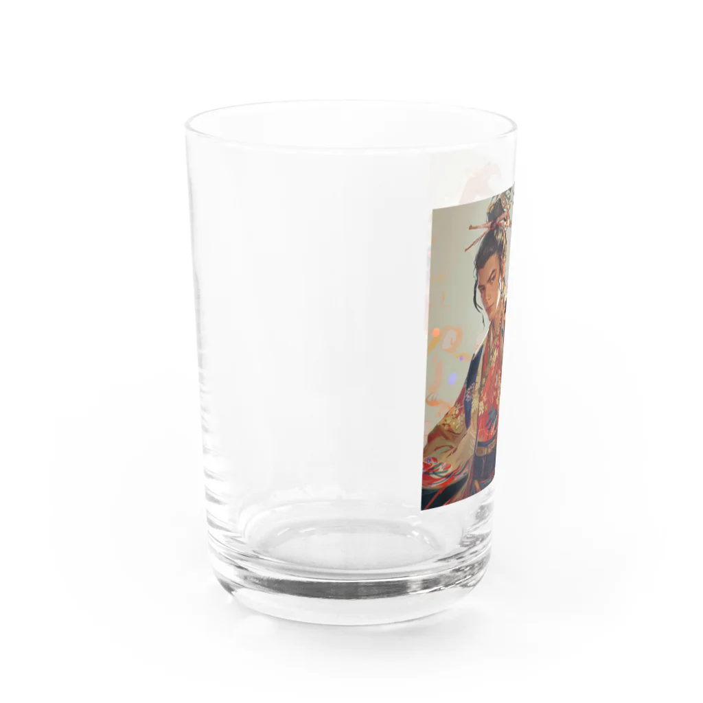AQUAMETAVERSEの戦国レイブ　Tomoe bb 2712 Water Glass :left