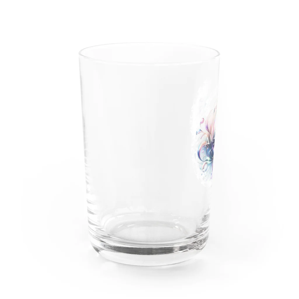 H.webPのAmaxsaパールライン-Pearl-line【バックプリント】 Water Glass :left