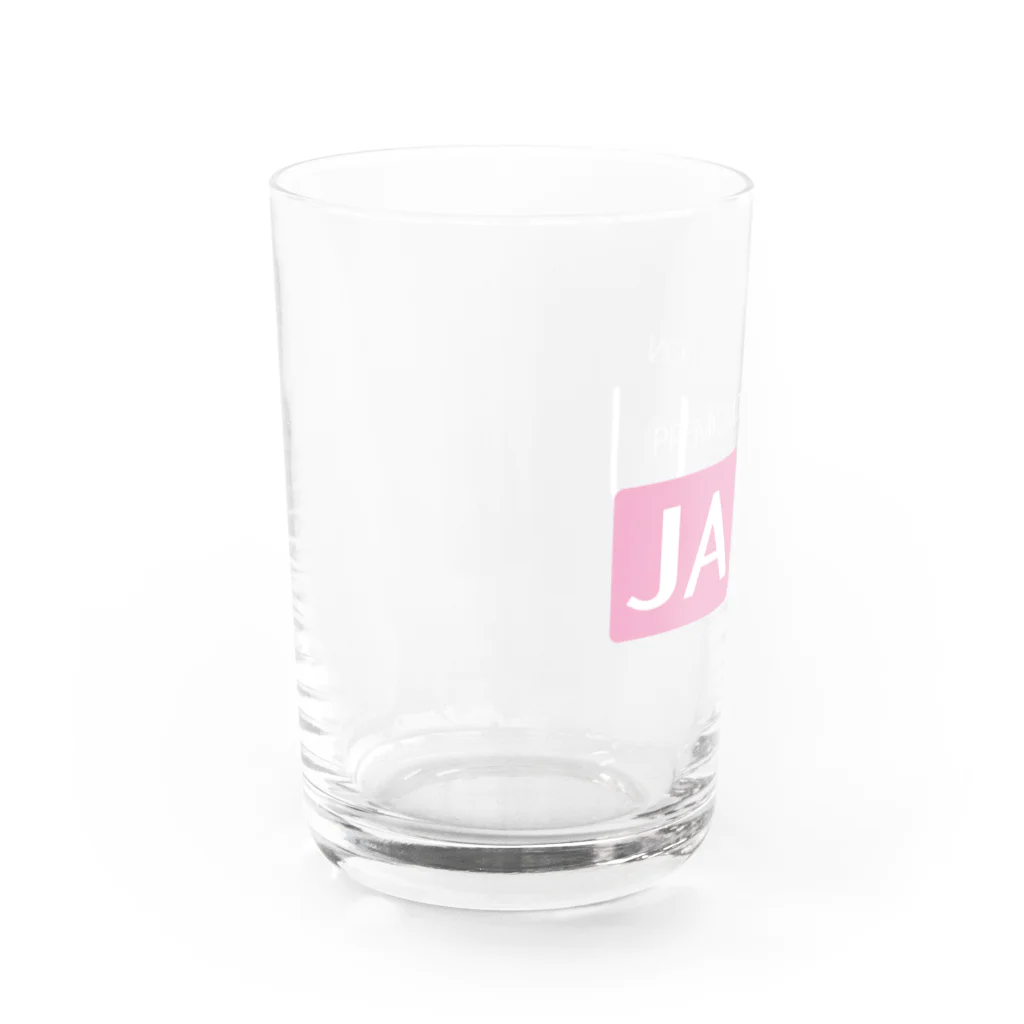 BURNOUT.のJEWLLIARD PINK 2019 Water Glass :left