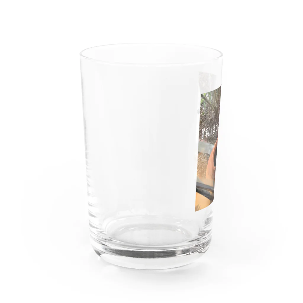 Mizuki・ASIA CATの私はココだよ🐾 Water Glass :left