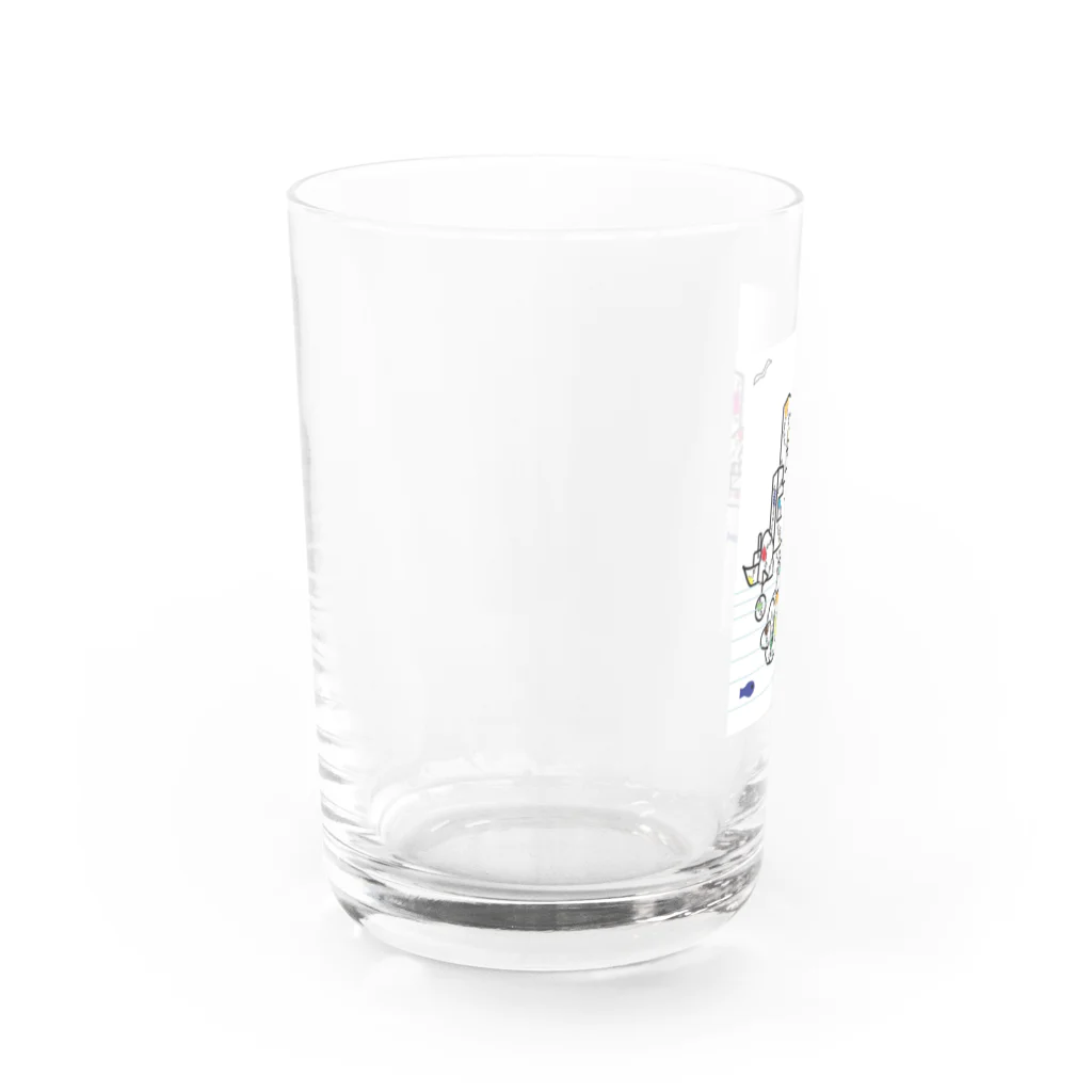 Noedewamaiのボロい潜水艦や港 Water Glass :left