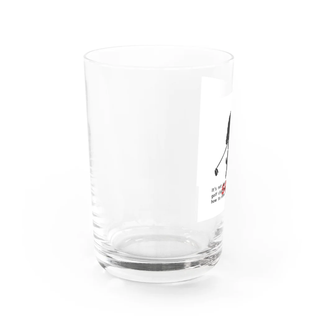 BAJILL shopのSEXY GOLF CLUB Water Glass :left