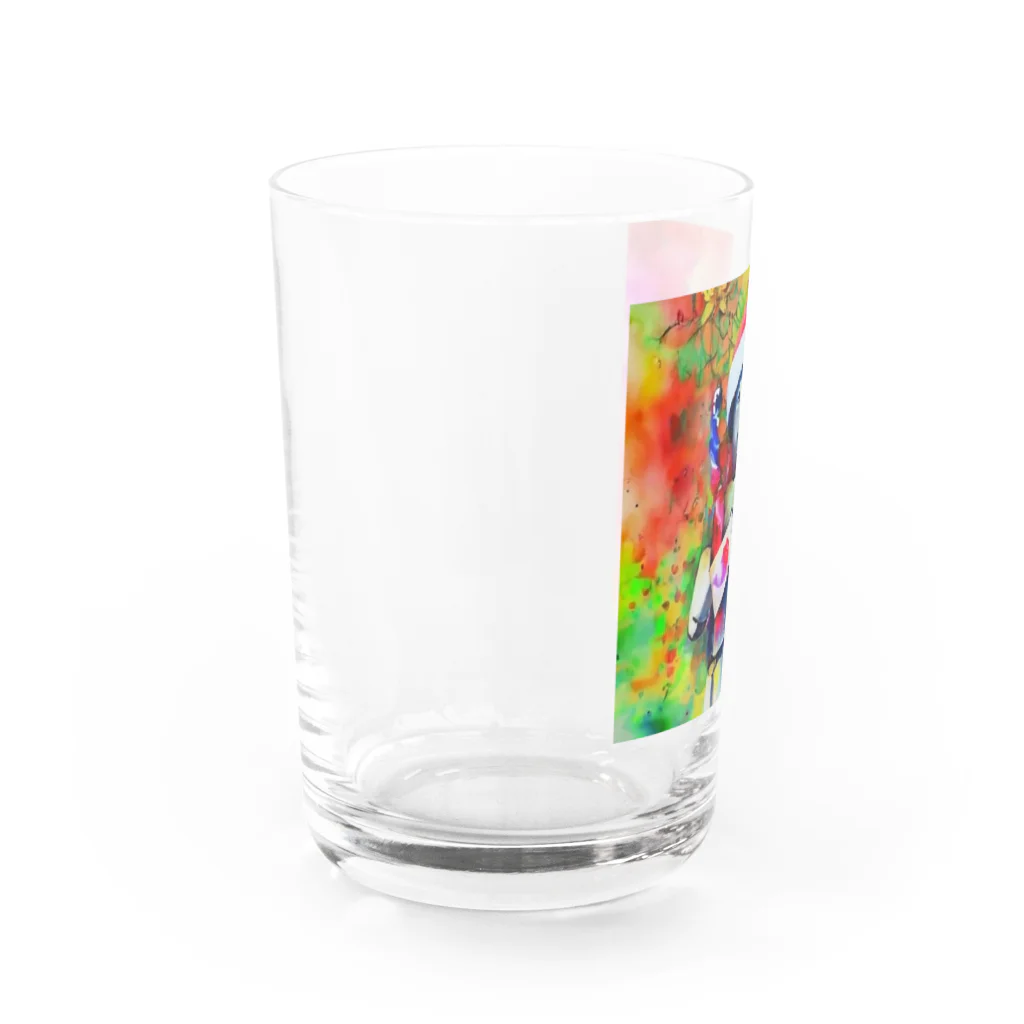 jiruchangのひとりぼっちのクリスマス Water Glass :left
