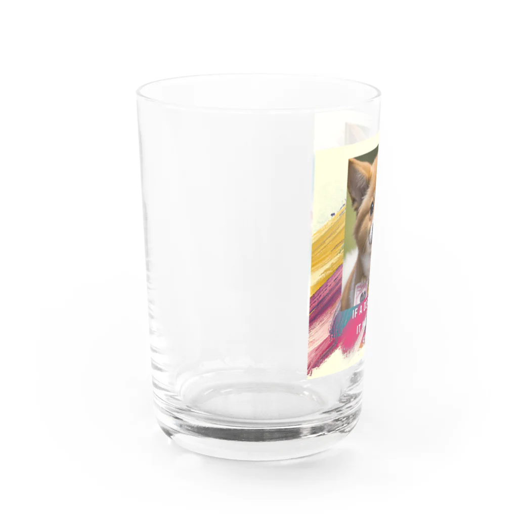 パピコの動画のパピコ達 Water Glass :left