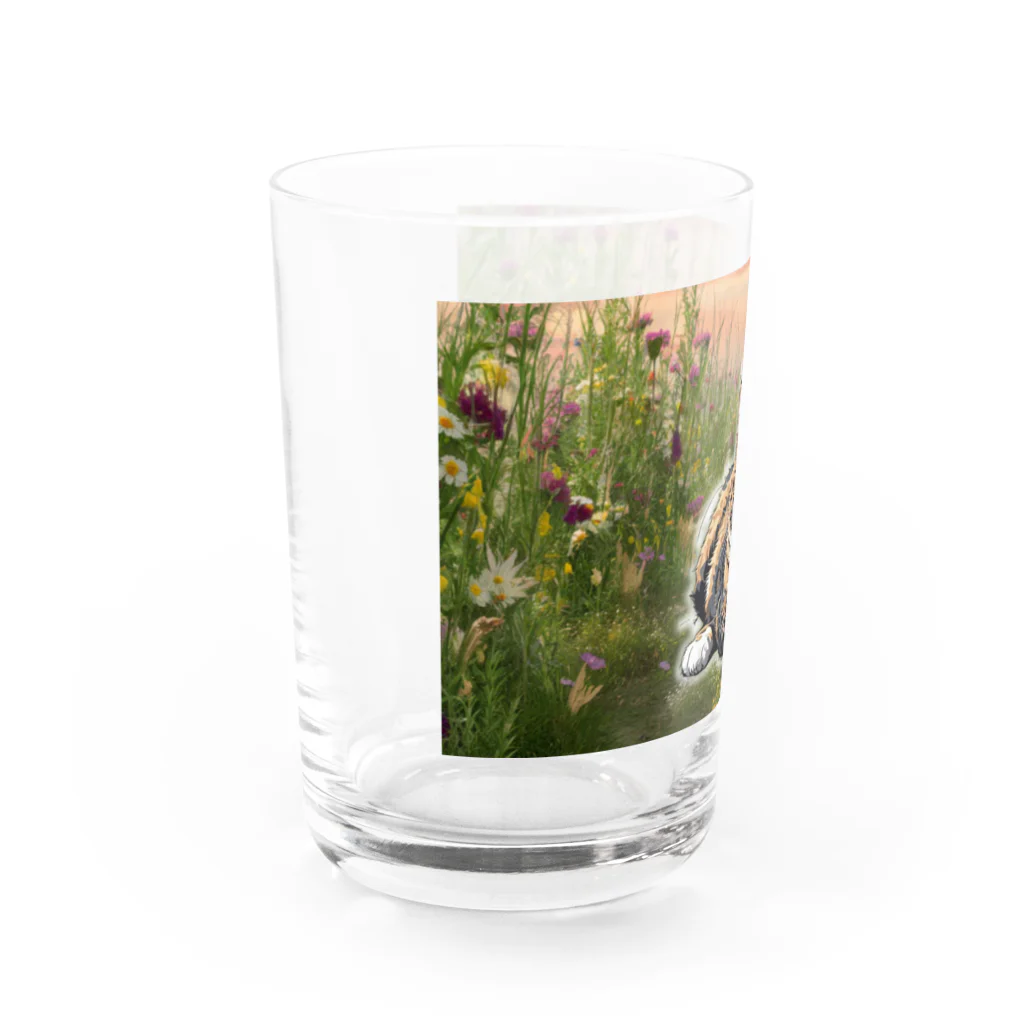 NOBI オリジナルクリエイトストアのNOBIニャン子シリーズ Water Glass :left