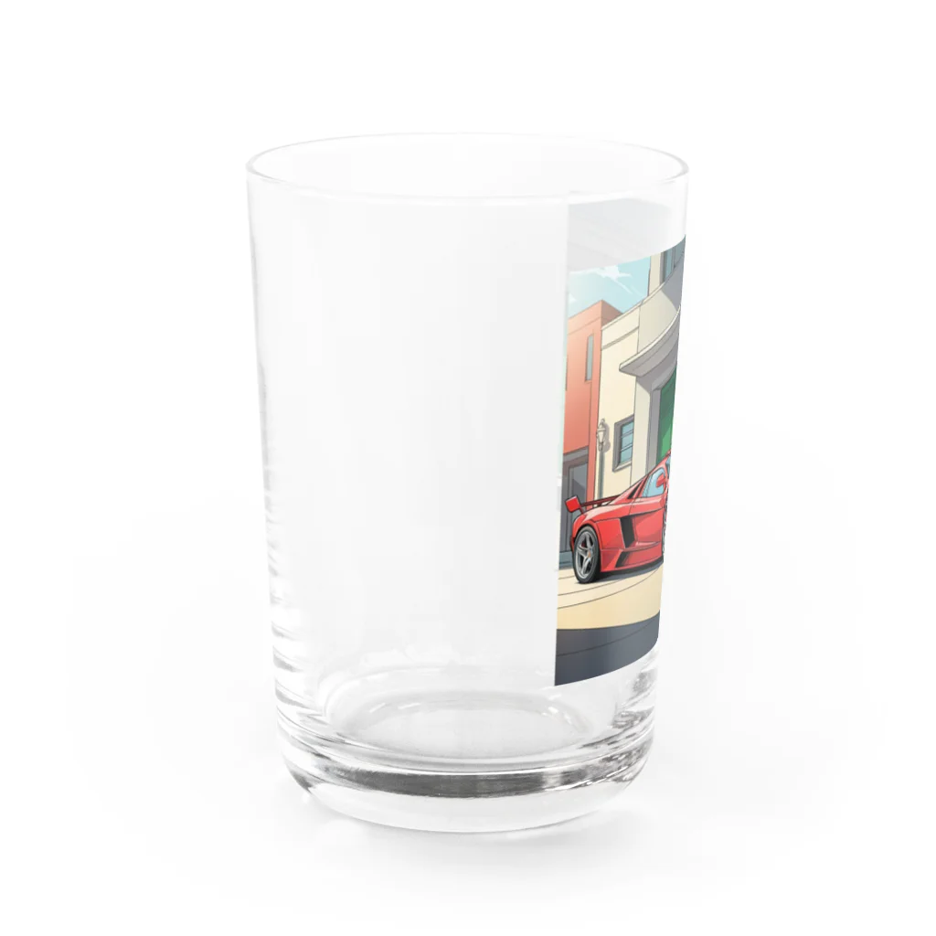 crypto-のスーパーカー Water Glass :left