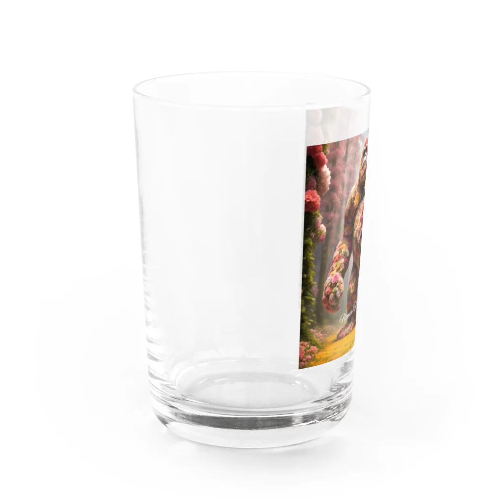 お花屋SUNのFlower Foot（フラワー・フット） Water Glass :left