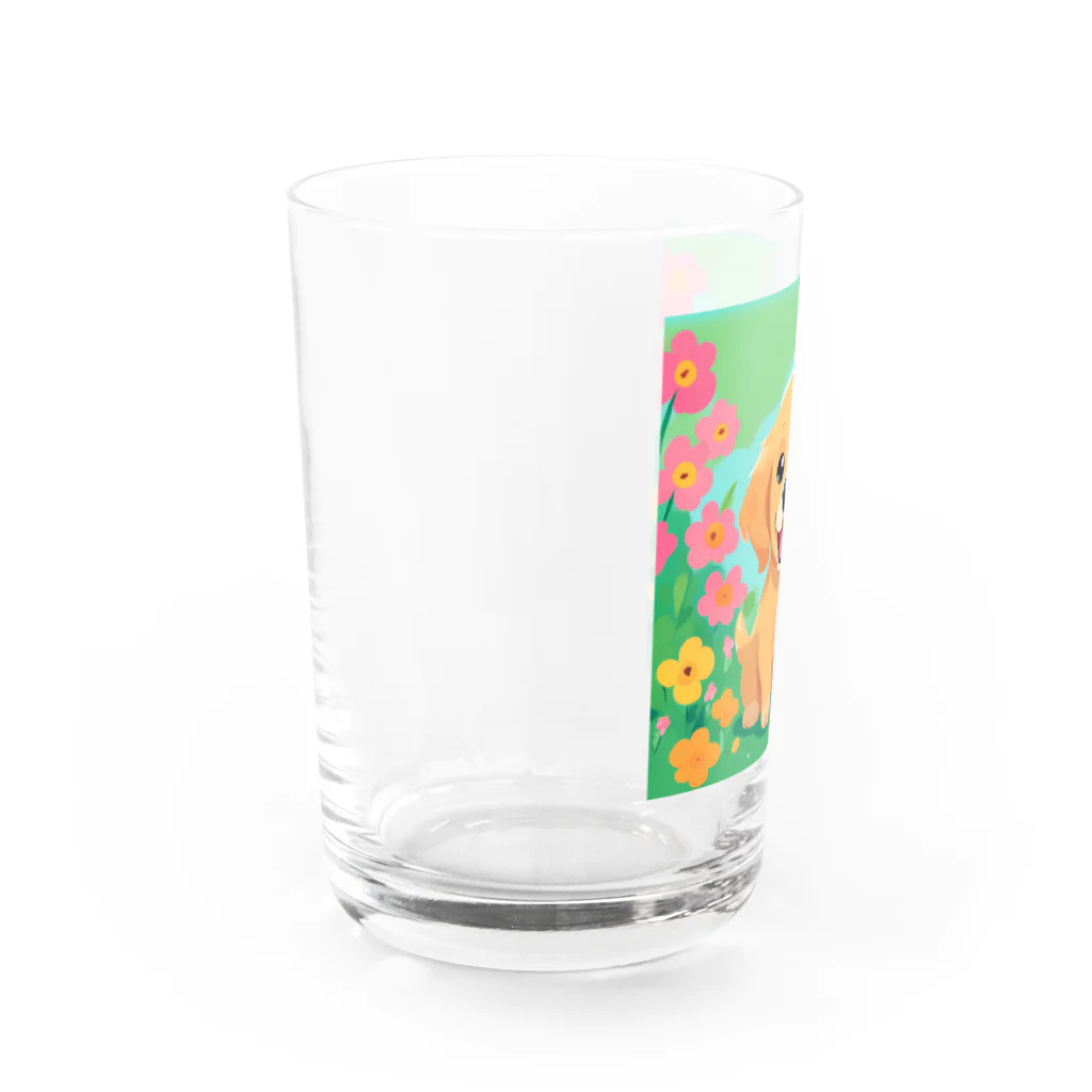 spica3starのココと一緒 Water Glass :left