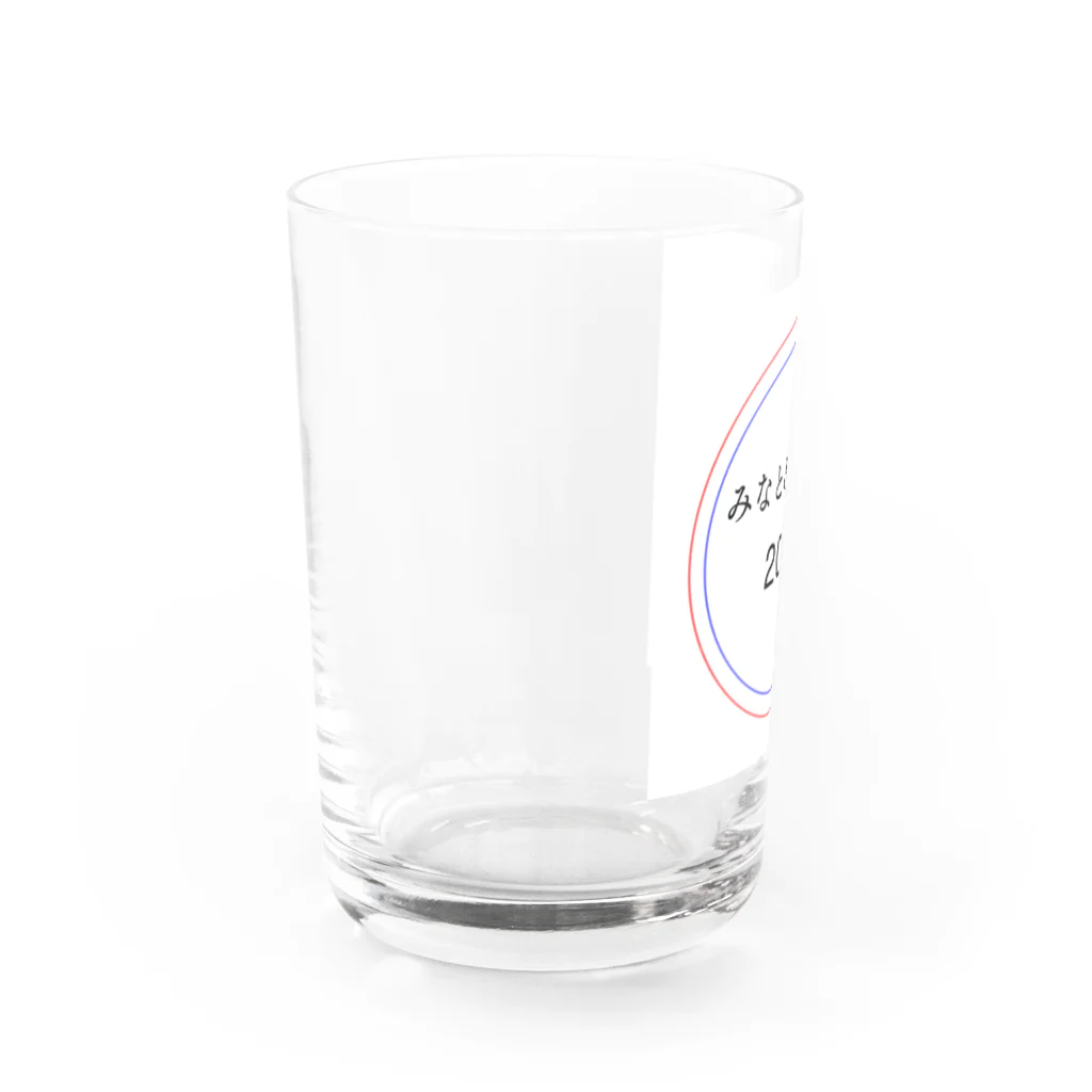 動物関連のショップの今年でみなとみらい線20周年 Water Glass :left