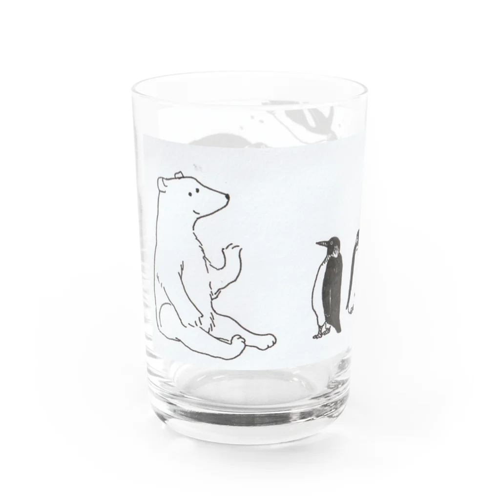 maru-marumochiの奇跡の再会 Water Glass :left