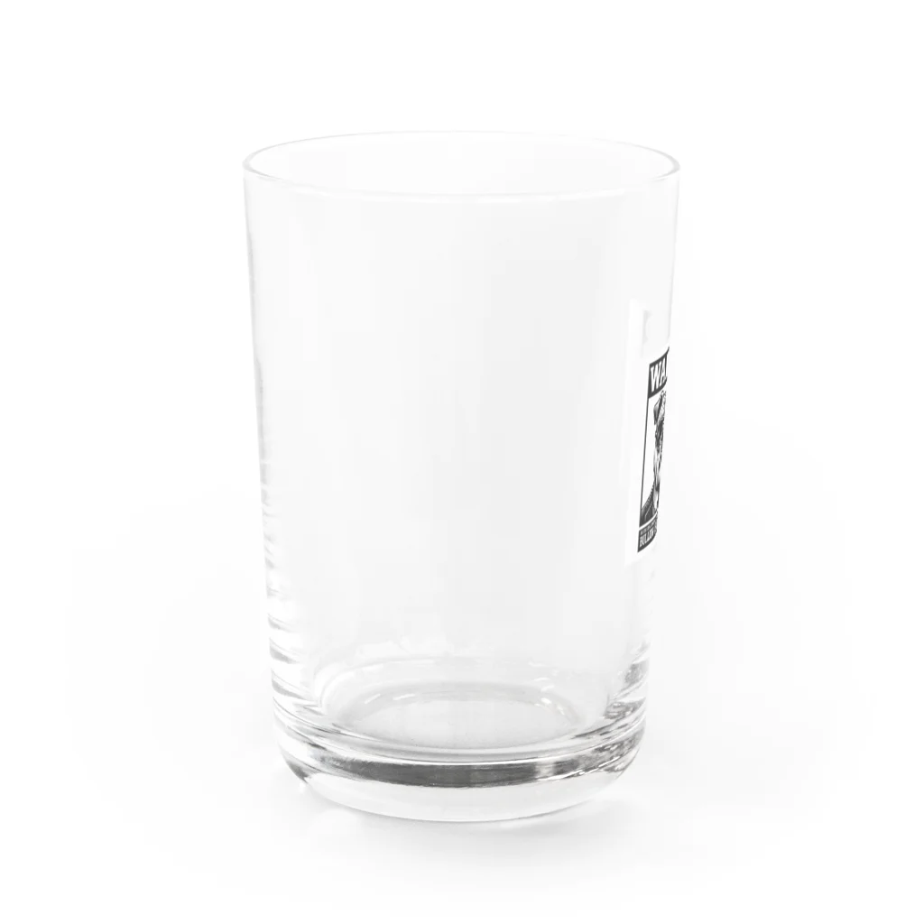 age3mのブルースブル Water Glass :left