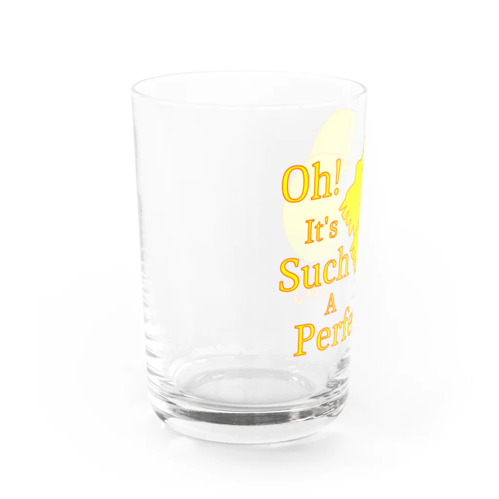 『NG （Niche・Gate）』ニッチゲート-- IN SUZURIのOh! It's Such A Perfectday.（黄色） Water Glass :left