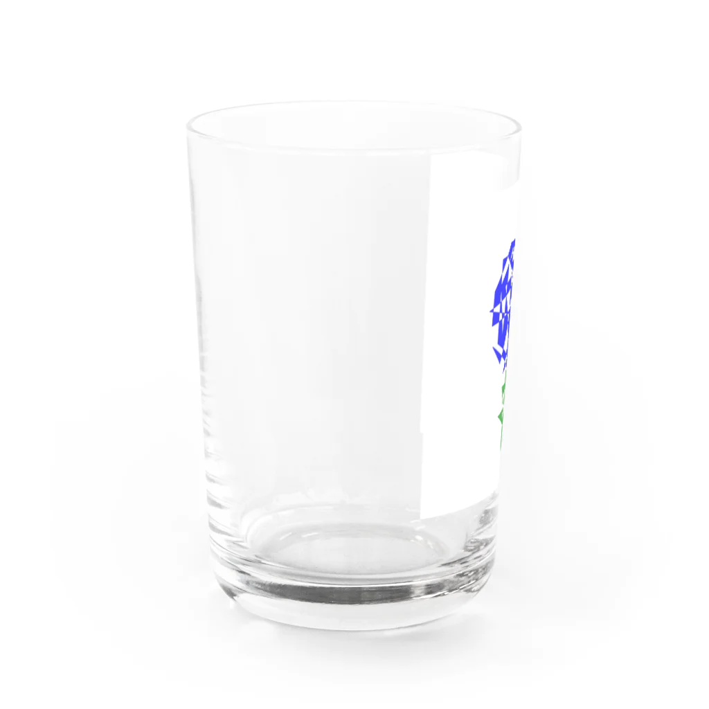 Xenoonaruuuの薔薇バラ Water Glass :left