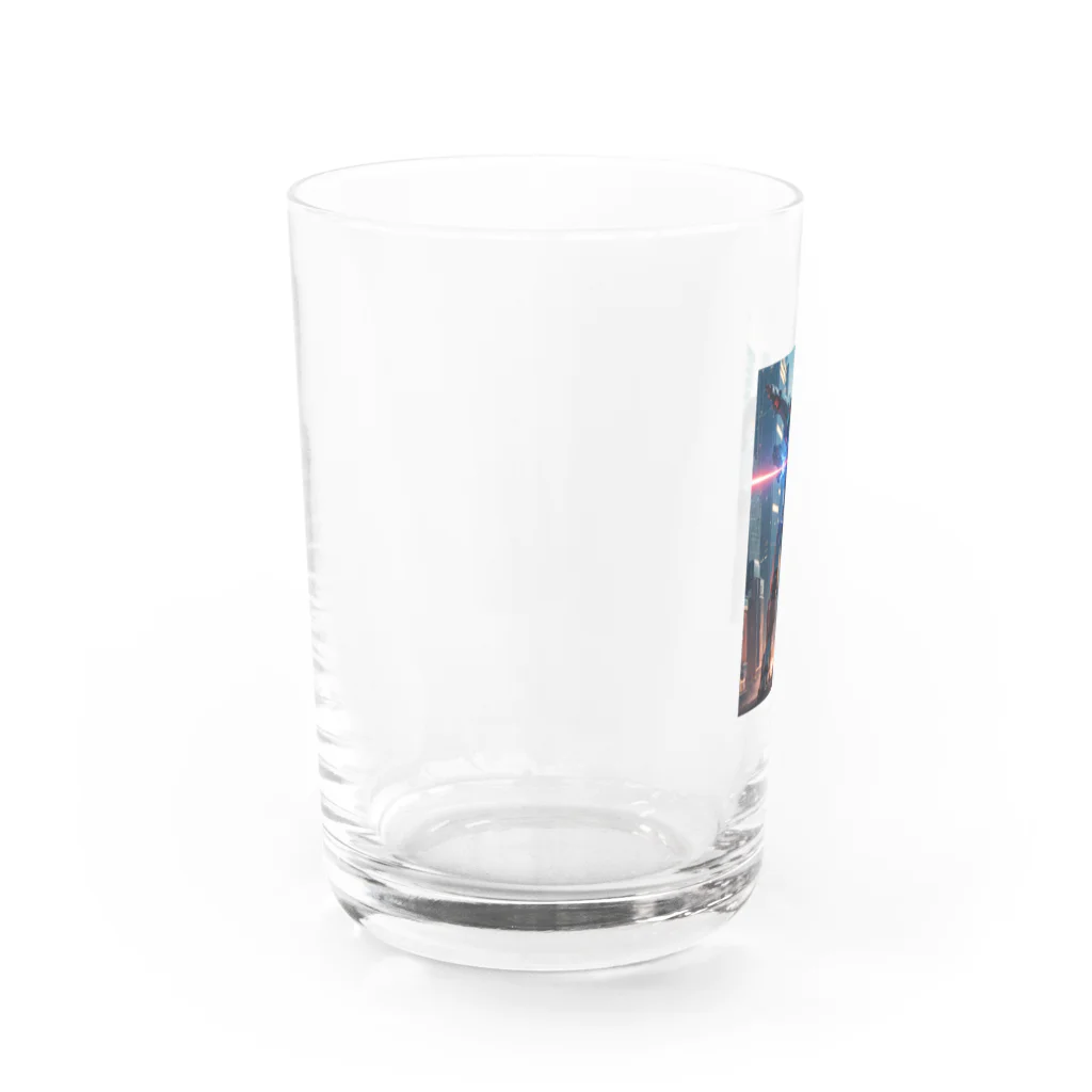 OTIRUBUTUBUTUのライオンロボットV1 Water Glass :left