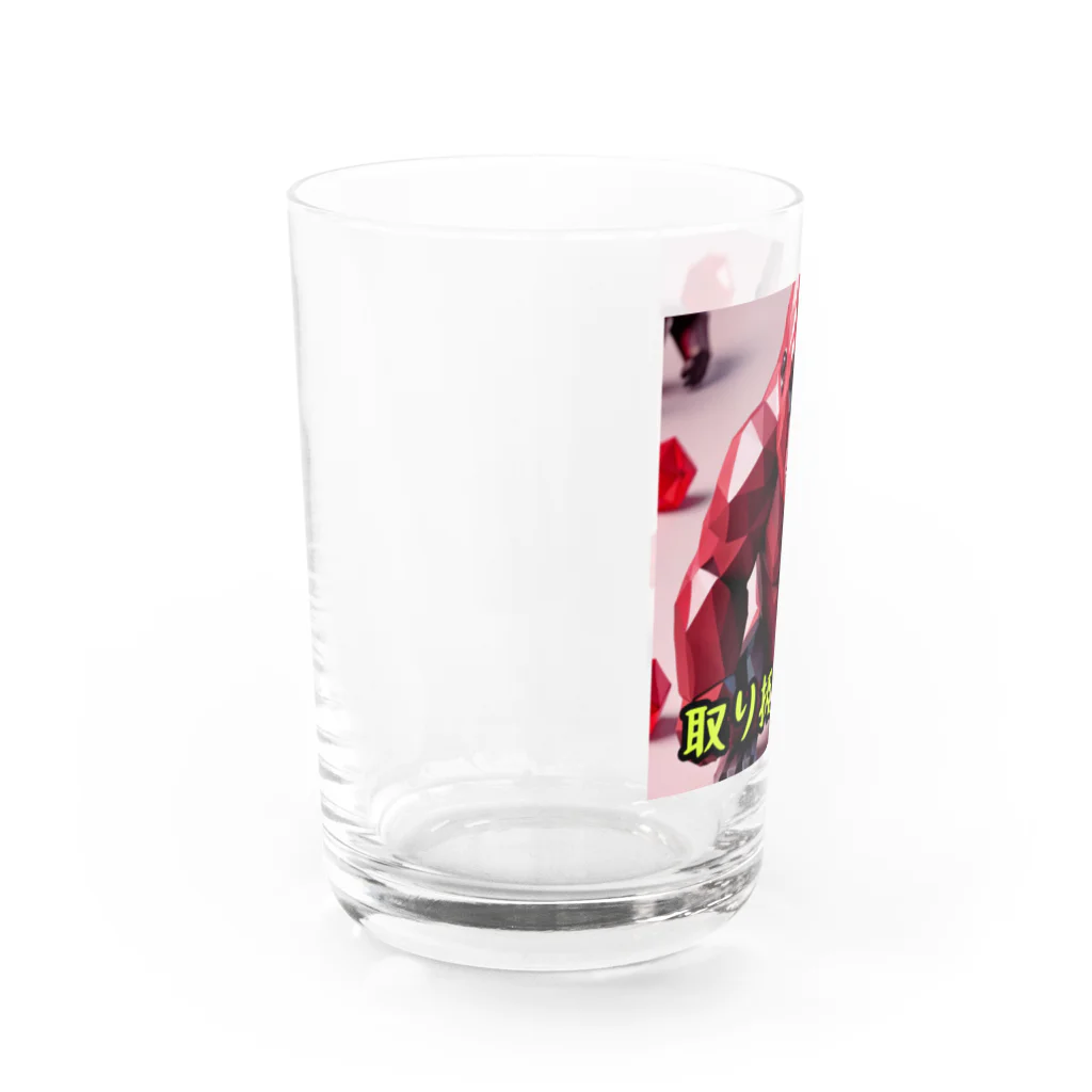 detekoikatahirakun_2gouのキャンディー　ゴリラ Water Glass :left